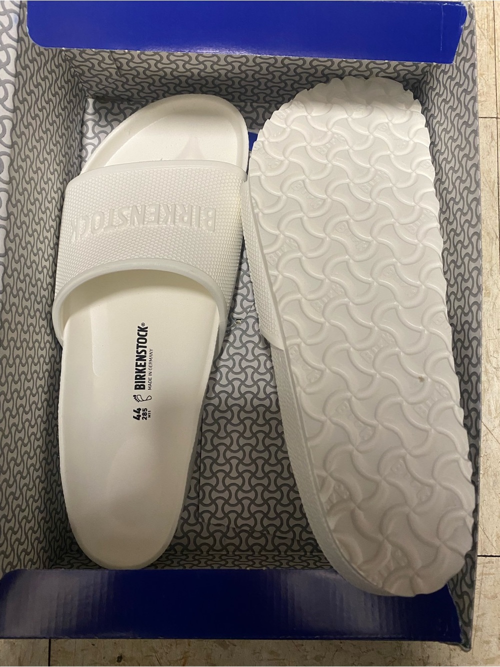 Birkenstock Barbados White EVA Slide Sandals – Lightweight Waterproof